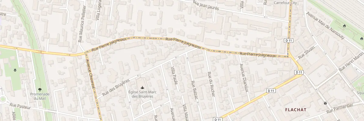Plan du 5 Rue des Bruyères à Asnières-sur-Seine