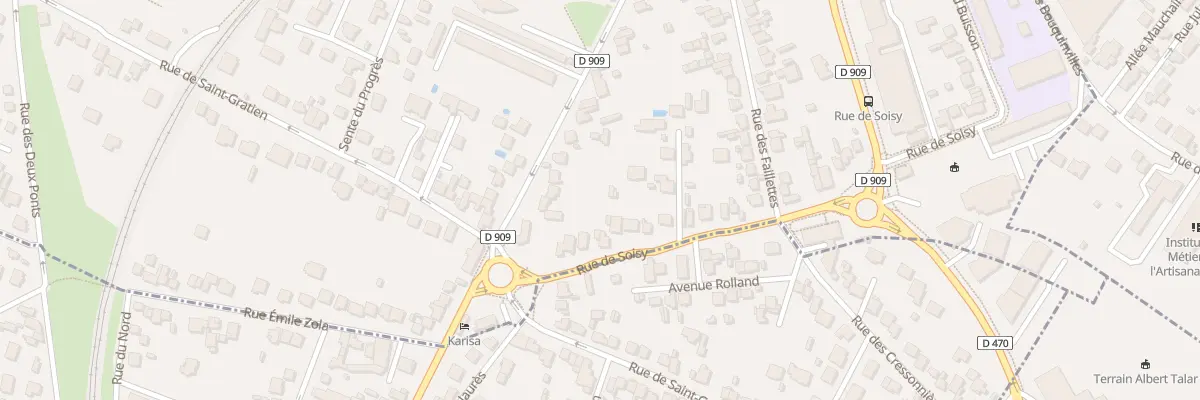 Plan du 7 Rue de Soisy à Ermont