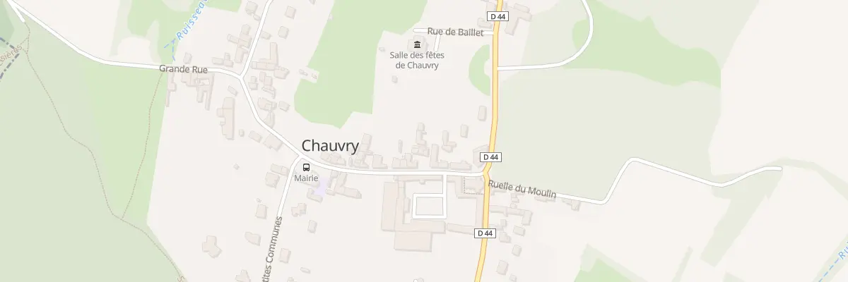 Plan du 9 Gr Grande Rue à Chauvry