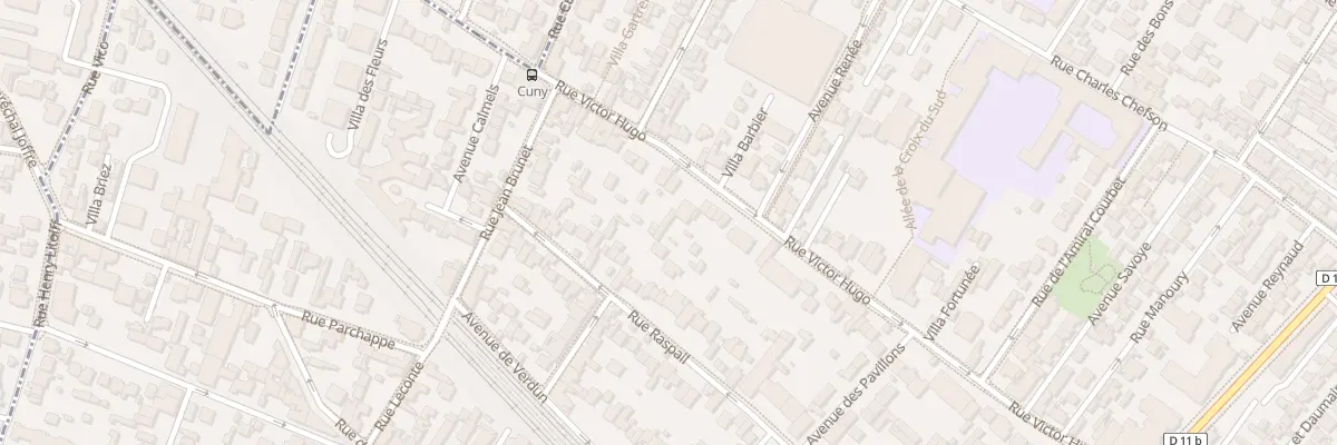 Plan du 117 Rue Victor Hugo à Bois-Colombes