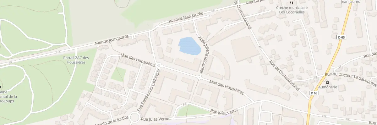 Plan du 14 Mail des Houssières à Châtenay-Malabry