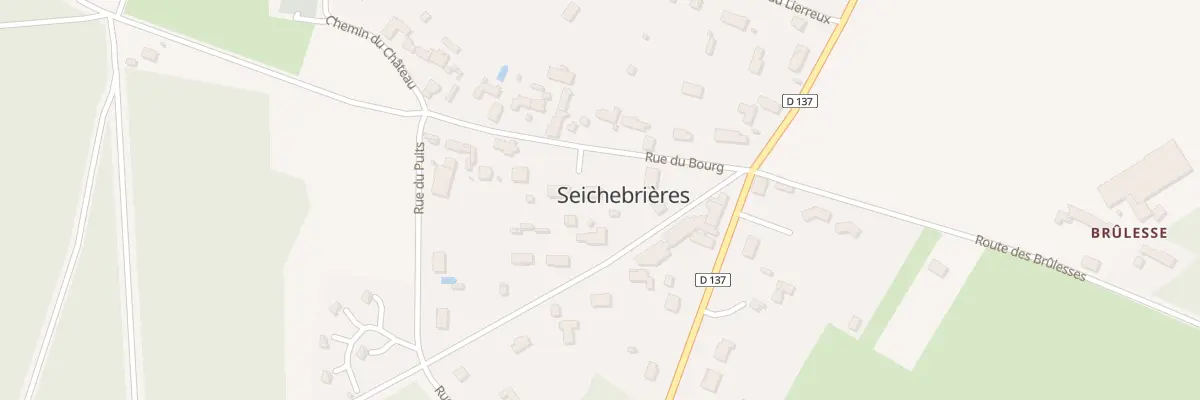 Plan du 7 Le Bourg à Seichebrières