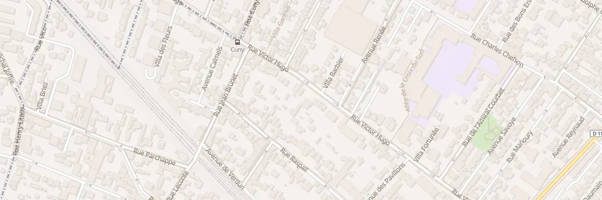 Plan du 119 Rue Victor Hugo à Bois-Colombes