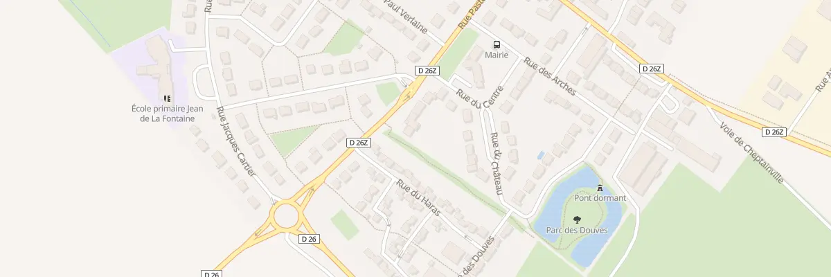 Plan du 11 Rue Pasteur à Guibeville