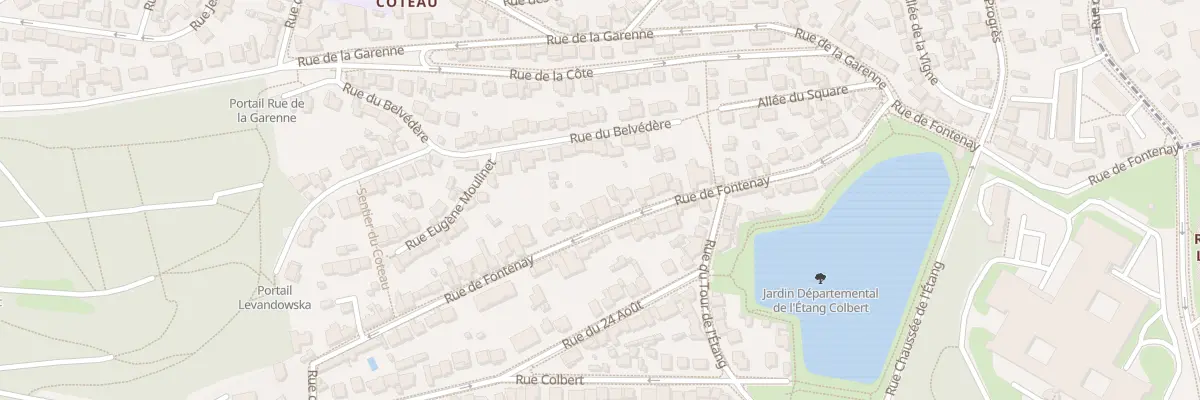Plan du 61 Rue de Fontenay au Plessis-Robinson