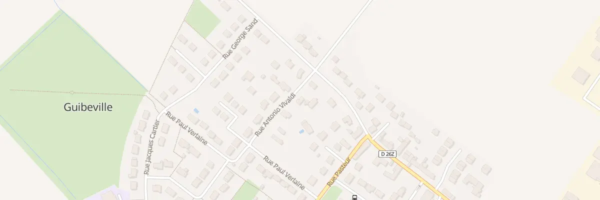 Plan du 10 Rue Antonio Vivaldi à Guibeville