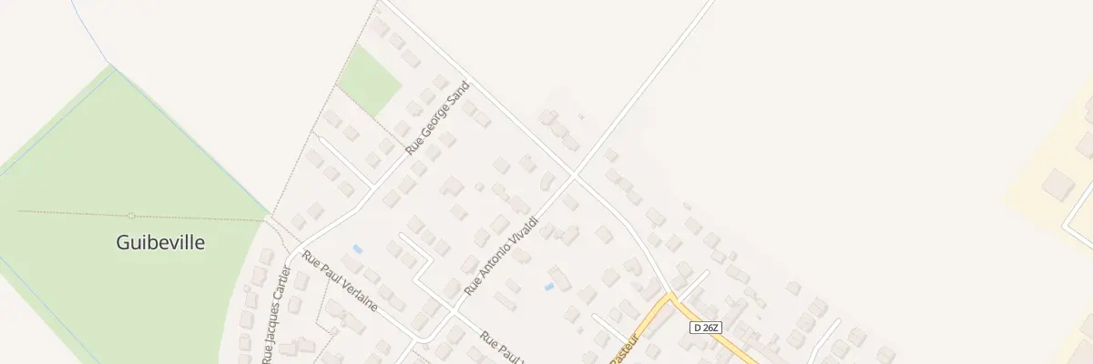 Plan du 15 Rue Antonio Vivaldi à Guibeville