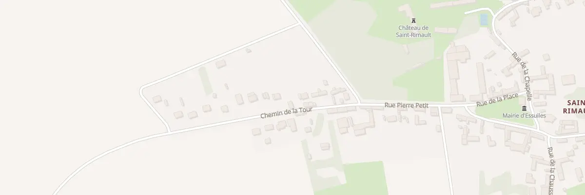 Plan du 88 Che de la Tour à Essuiles