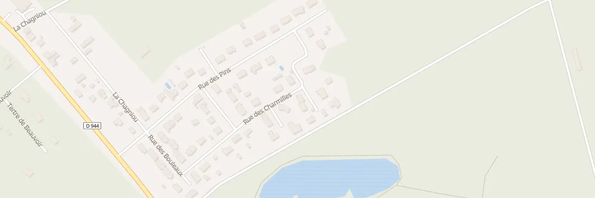 Plan du 10 Rue des Charmilles à Neuvy-sur-Barangeon