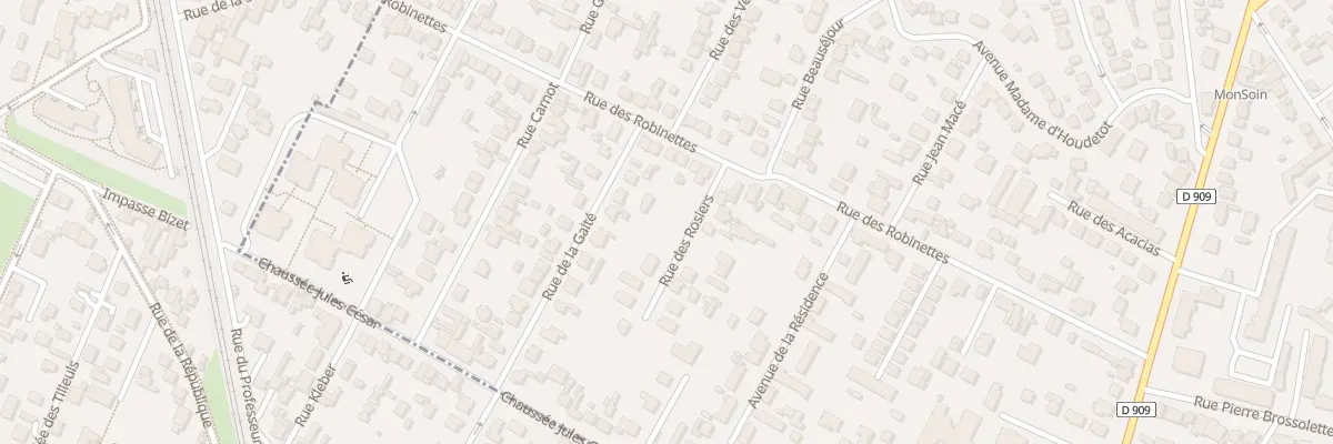 Plan du 50 Rue des Robinettes à Eaubonne