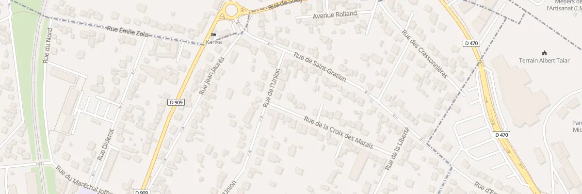 Plan du 7 Rue La Croix des Marais à Sannois