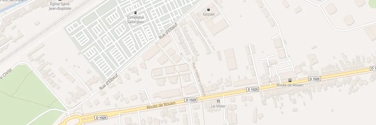 Plan du 626 Rue de Rouen à Amiens