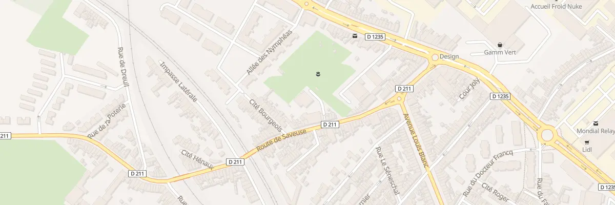 Plan du 80 Rue de Saveuse à Amiens
