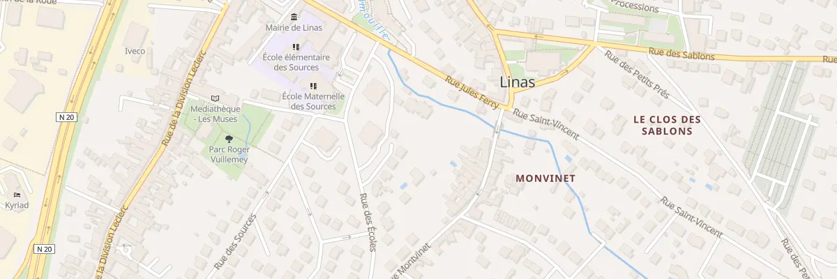 Plan du 10B Rue Montvinet à Linas