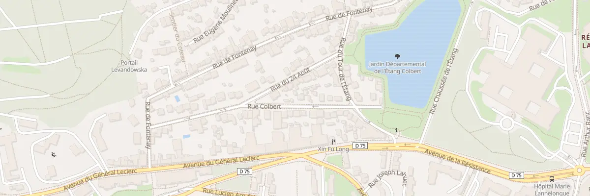 Plan du 33 Rue Colbert au Plessis-Robinson