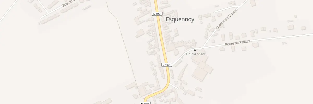Plan du 25 Gr Grande Rue à Esquennoy