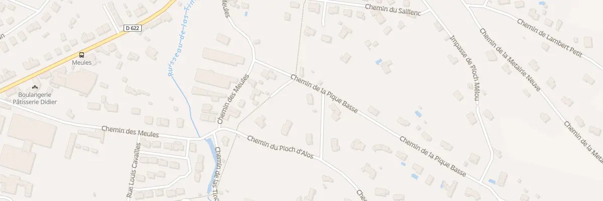 Plan du 10 Che de la Pique Basse à Castres