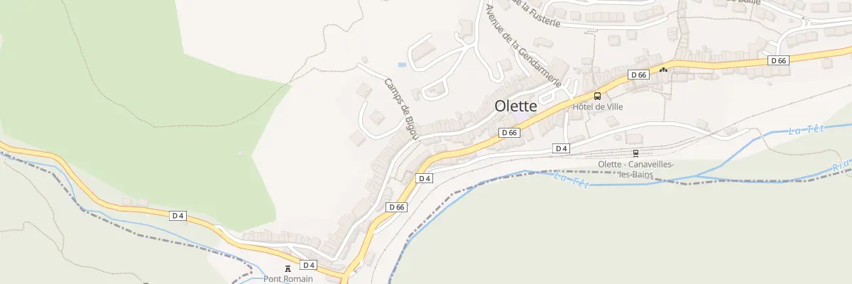 Plan du 32 Rue de la Liberation à Olette