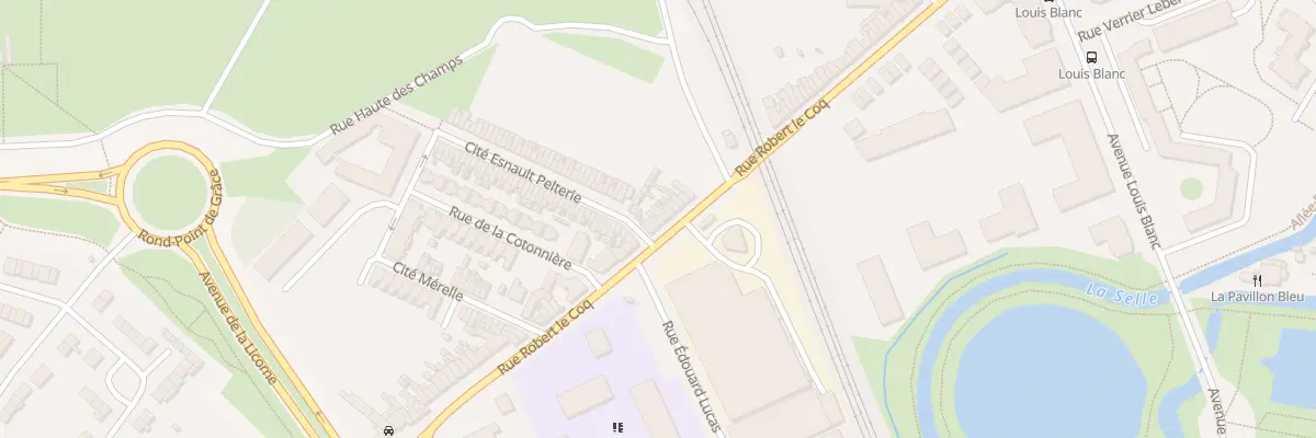 Plan du 182 Rue Robert Lecoq à Amiens