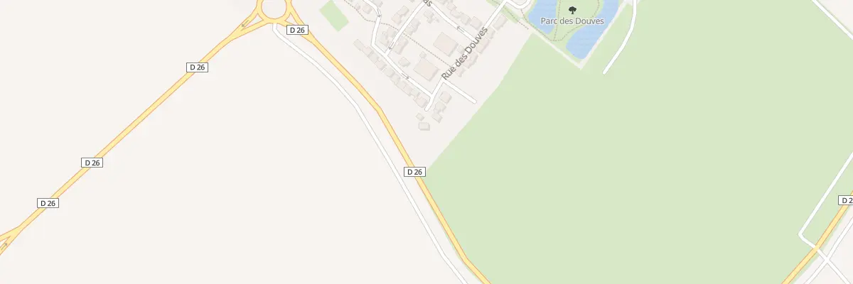 Plan du 30 Rue des Douves à Guibeville