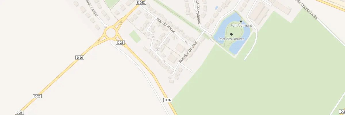 Plan du 7 Rue des Douves à Guibeville