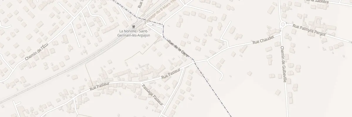 Plan du 79 Rue Pasteur à La Norville