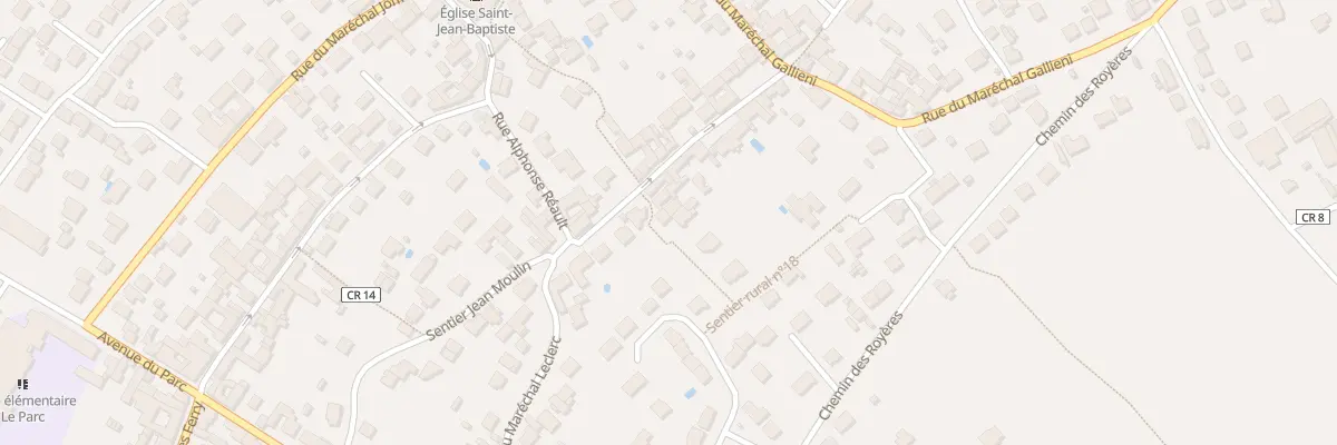 Plan du 21 Rue Alphonse Réault à Leuville-sur-Orge