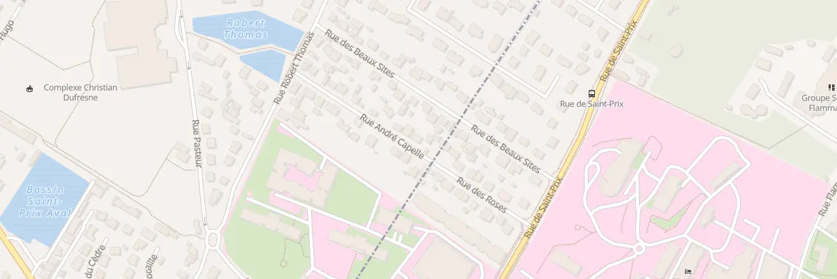 Plan du 21 Rue Andre Capelle à Saint-Prix
