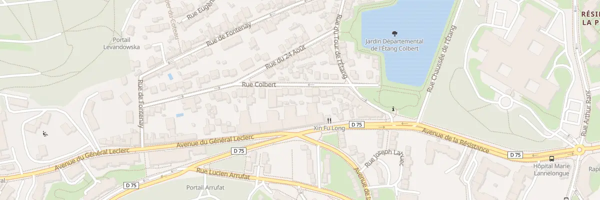 Plan du 44 Rue Colbert au Plessis-Robinson