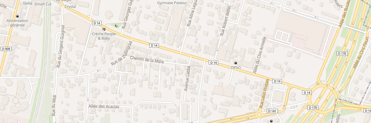 Plan du 50 Bd Maurice Berteaux à Sannois
