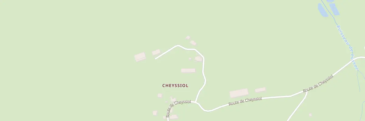 Plan du 5116 Cheyssiol à Chaussenac