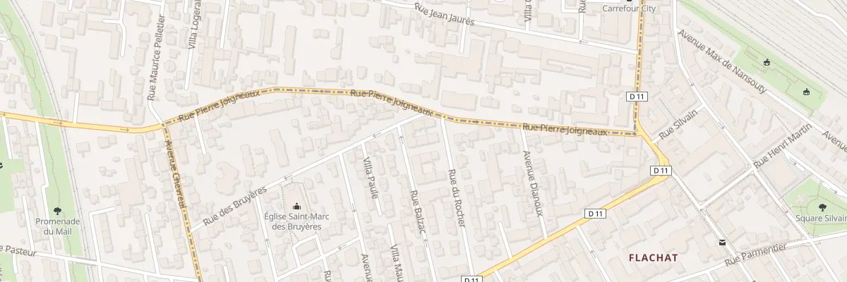 Plan du 24 Rue Balzac à Asnières-sur-Seine