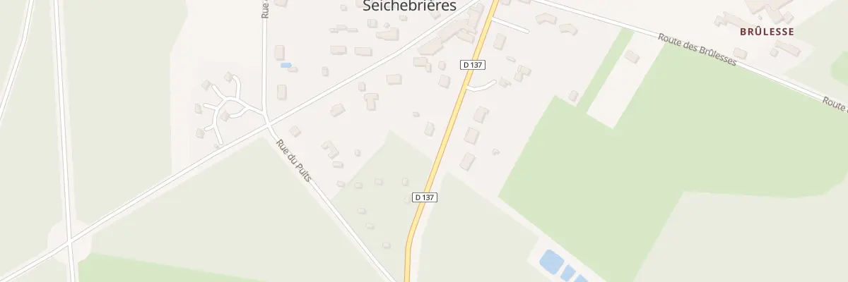Plan du 1 Rte de la Chapelle à Seichebrières