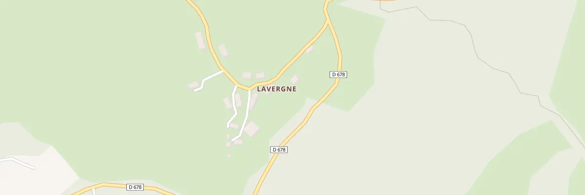Plan du 5236 Lavergne à Chalvignac
