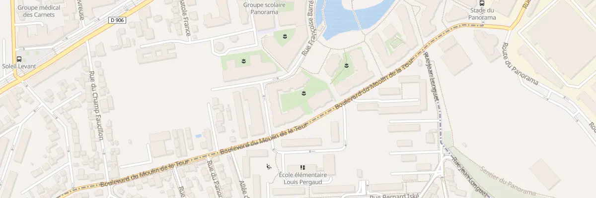 Plan du 2 Rue de la Fée Electricité à Clamart