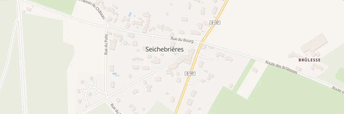 Plan du 2 Che de Jargeau à Seichebrières