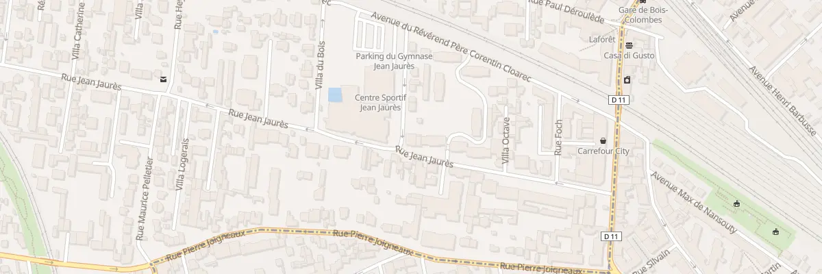 Plan du 26 Rue Jean Jaurès à Bois-Colombes