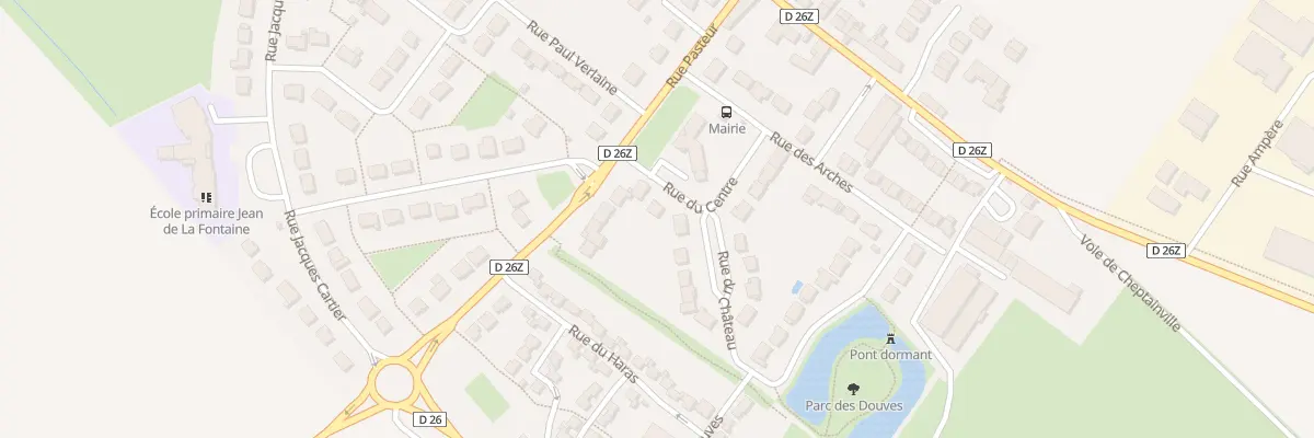 Plan du 4 Rue du Chateau à Guibeville