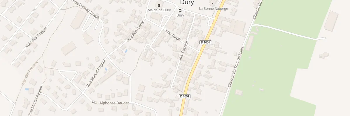 Plan du 12 Rue Pasteur à Dury