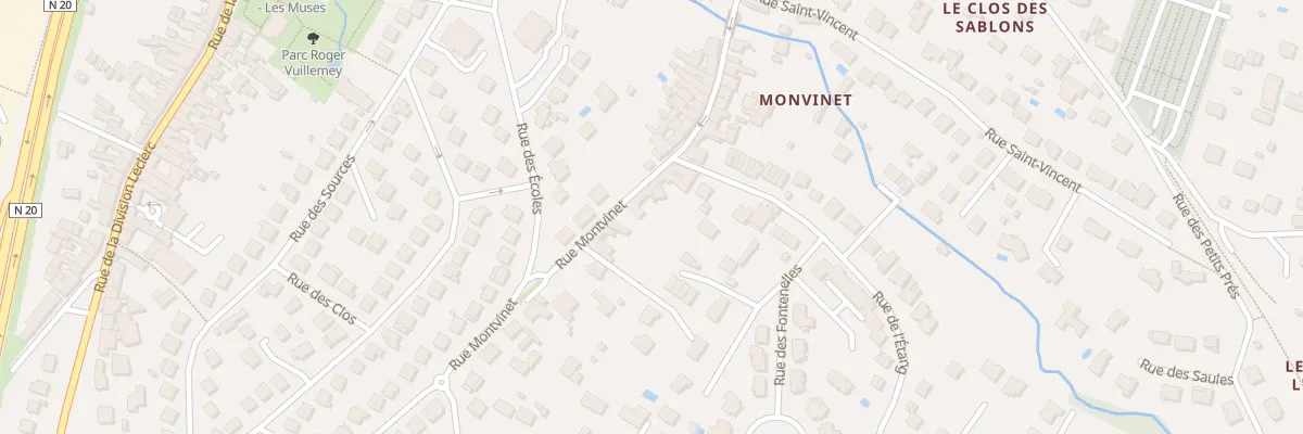 Plan du 25 Rue Montvinet à Linas