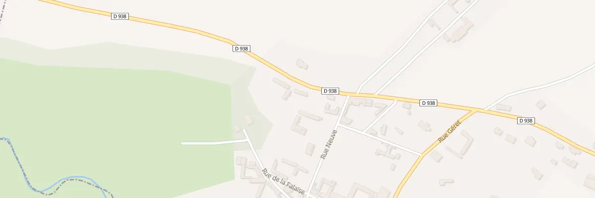 Plan du 5011 Rte Nationale à Occoches