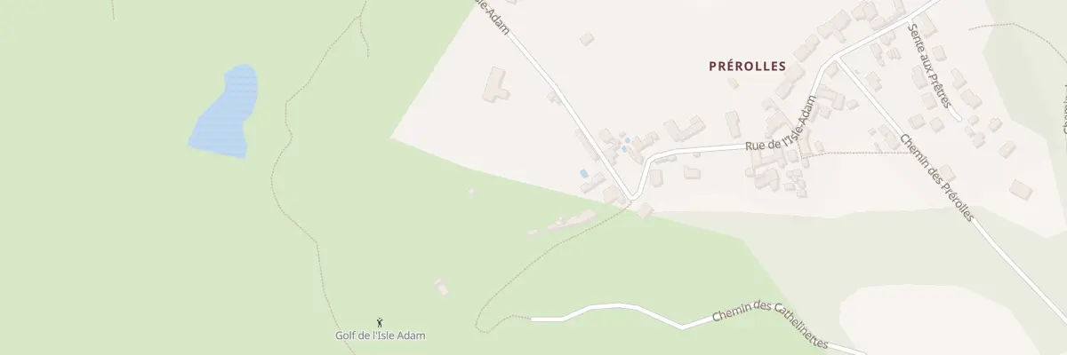 Plan du 2A Rue de l’Isle Adam à Presles