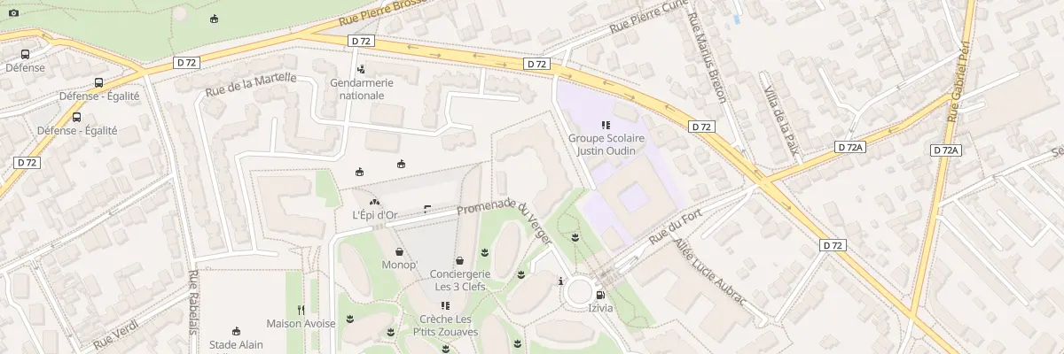Plan du 20 Prom du Verger à Issy-les-Moulineaux