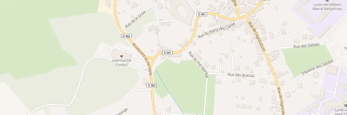 Plan du 5489 Rte d’Egletons à Neuvic