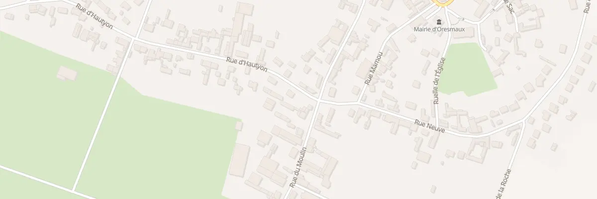 Plan du 1B Rue d’Hautyon à Oresmaux