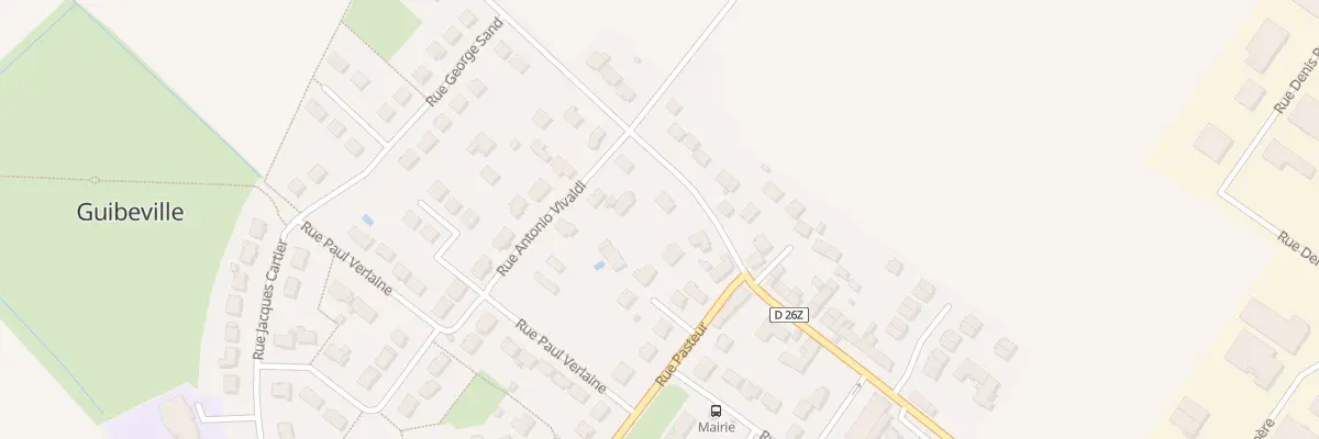 Plan du 5 Rue Victor Hugo à Guibeville