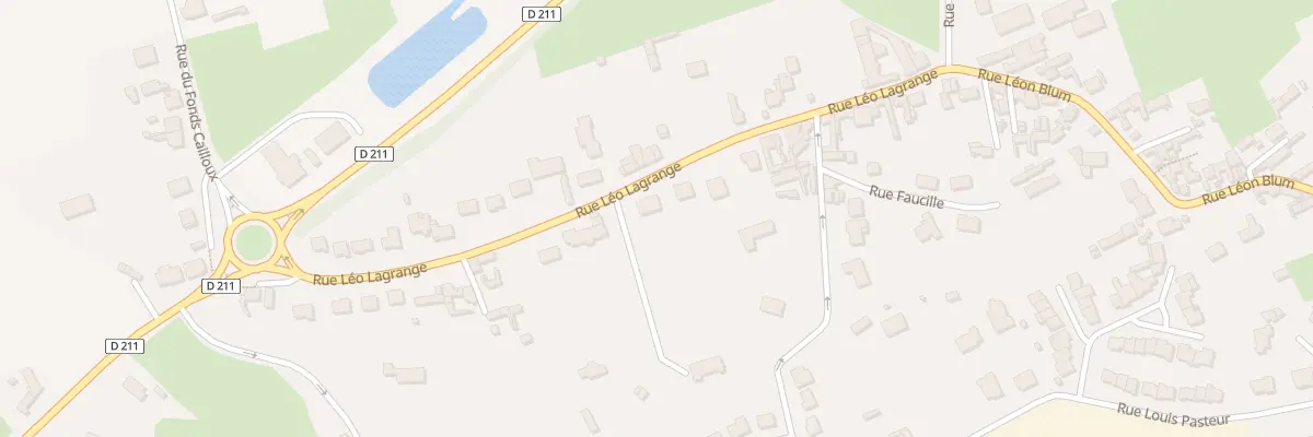 Plan du 55 Rue Léo Lagrange à Blendecques