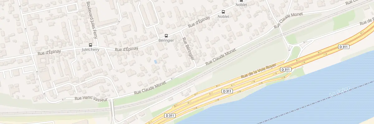 Plan du 51 Rue Claude Monet à Argenteuil