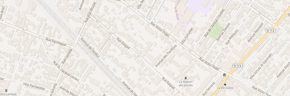 Plan du 80 Rue Raspail à Bois-Colombes
