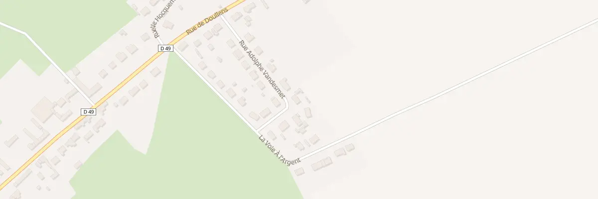 Plan du 11 Rue Adolphe Vandesmet à Candas